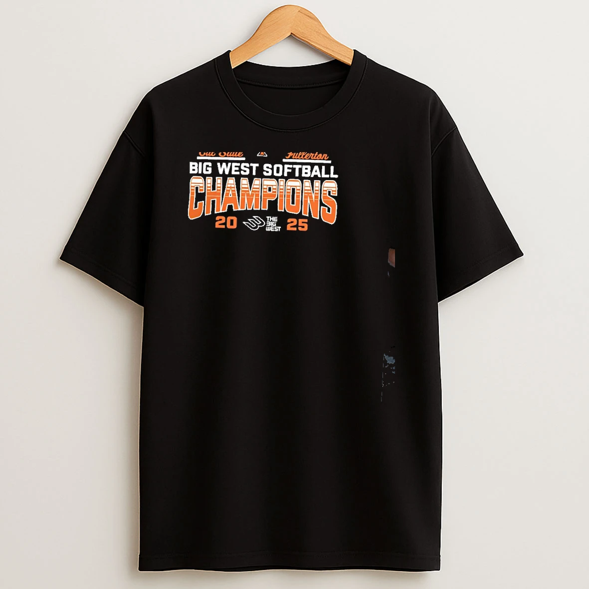 Cal State Fullerton Softball 2025 Big West Conference Tournament Champions T Shirt