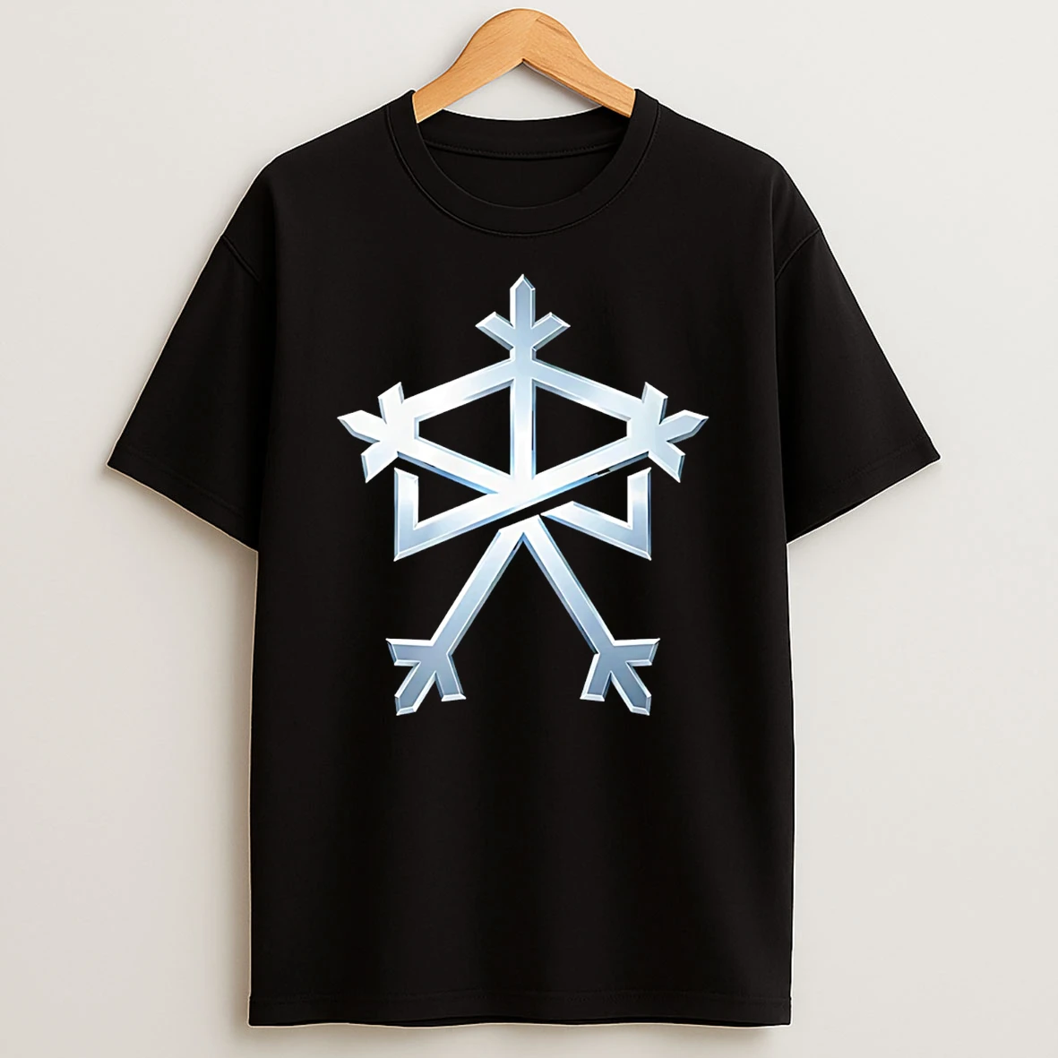 Caleb Williams Chicago Bears Iceman Snowflake Logo T Shirt