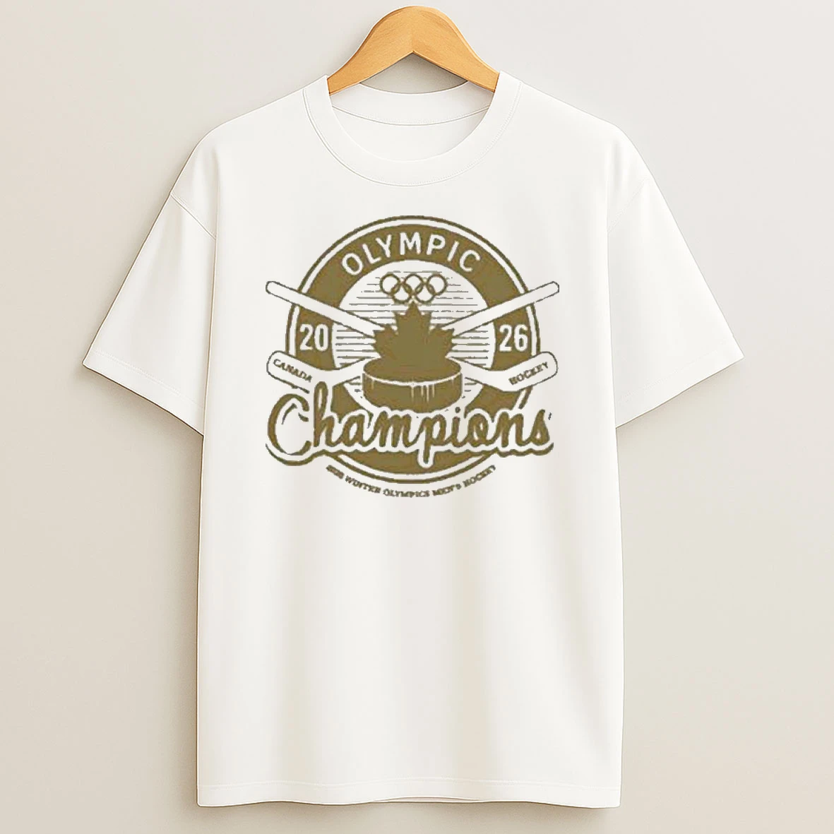 Canada Womens Hockey Gold Medal Milano Cortina 2026 Champions T Shirt