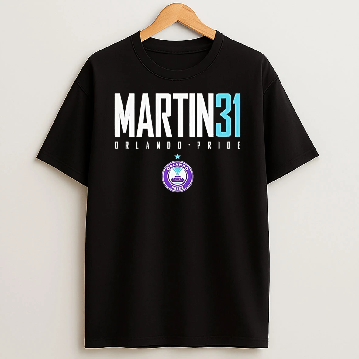 Cara Martin 31 Orlando Pride Elite T Shirt
