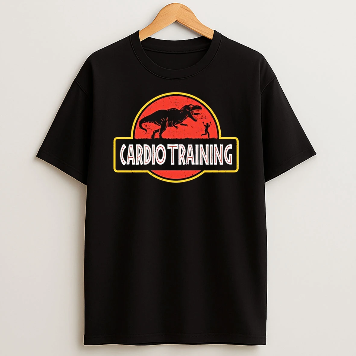 Cardio Training Style Jurassic Park T Shirt