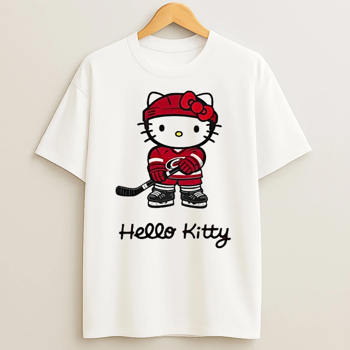 Carolina Hurricanes Hello Kitty Night 2026 Hockey T Shirt
