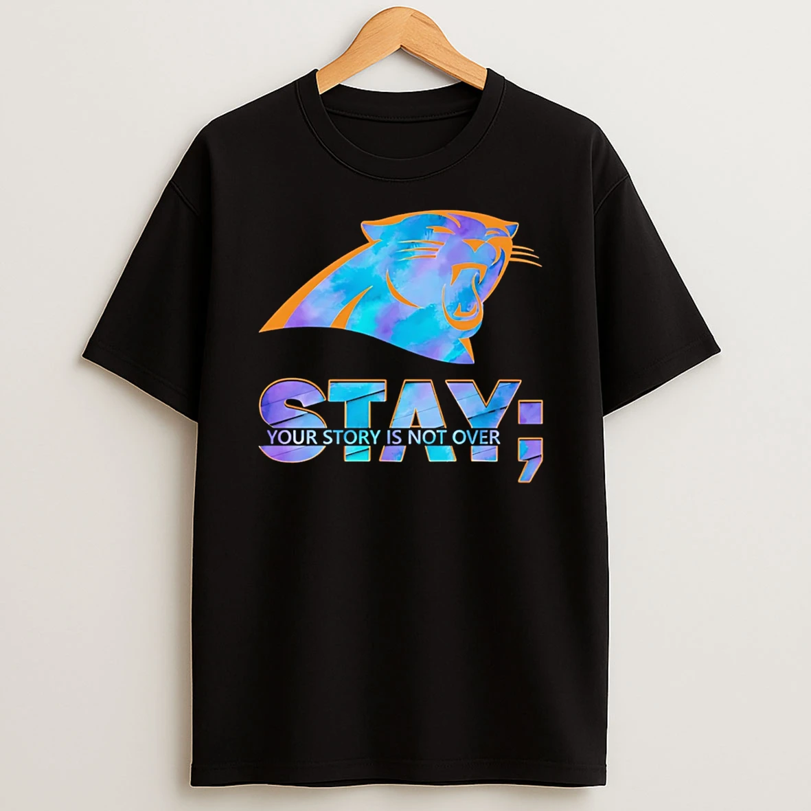 Carolina Panthers Stay Your Story Is Not Over T Shirt