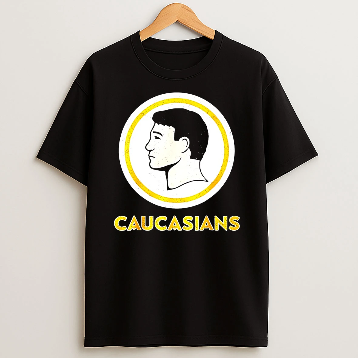 Caucasians Funny Vintage T Shirt