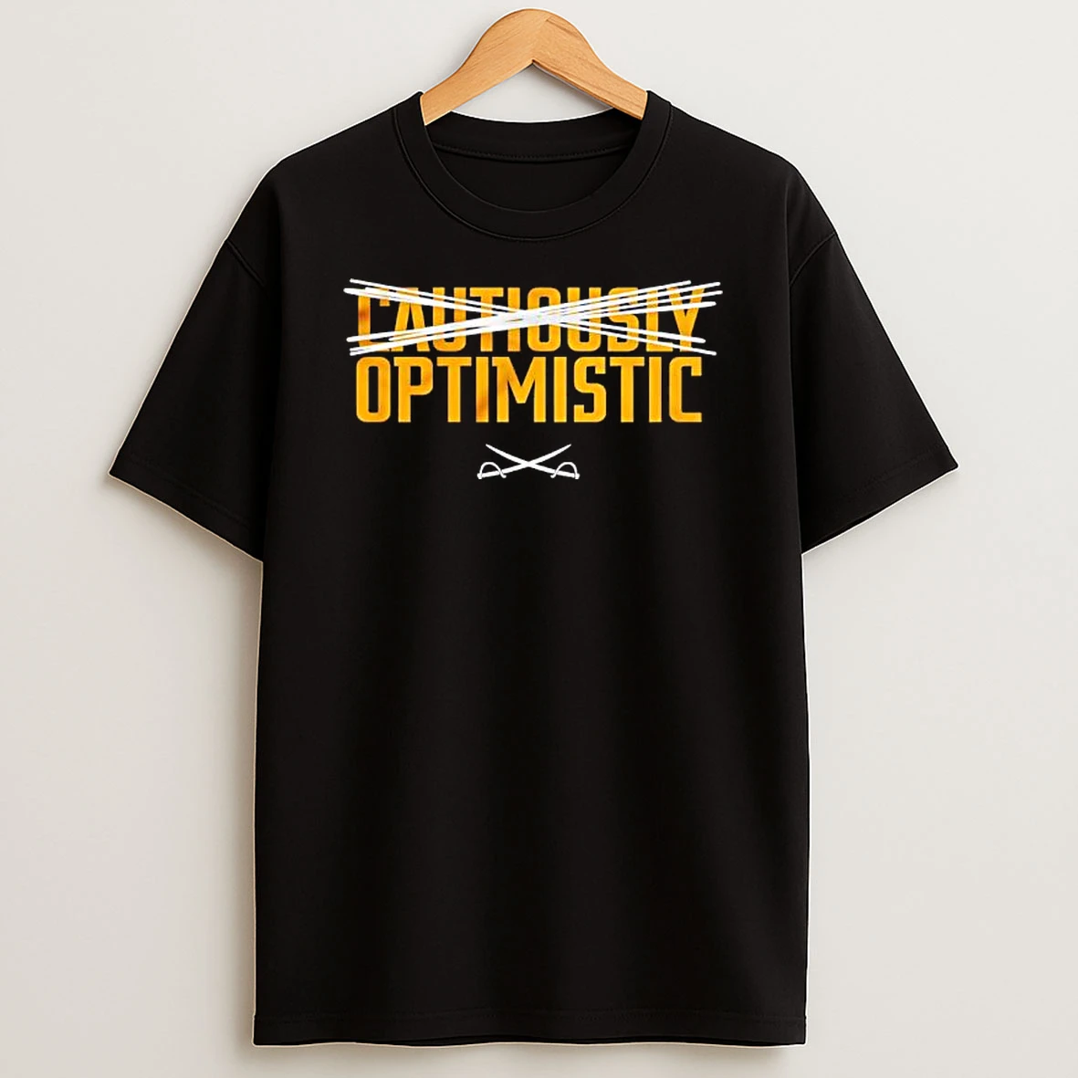 Cautiously Optimistic Graphic T Shirt