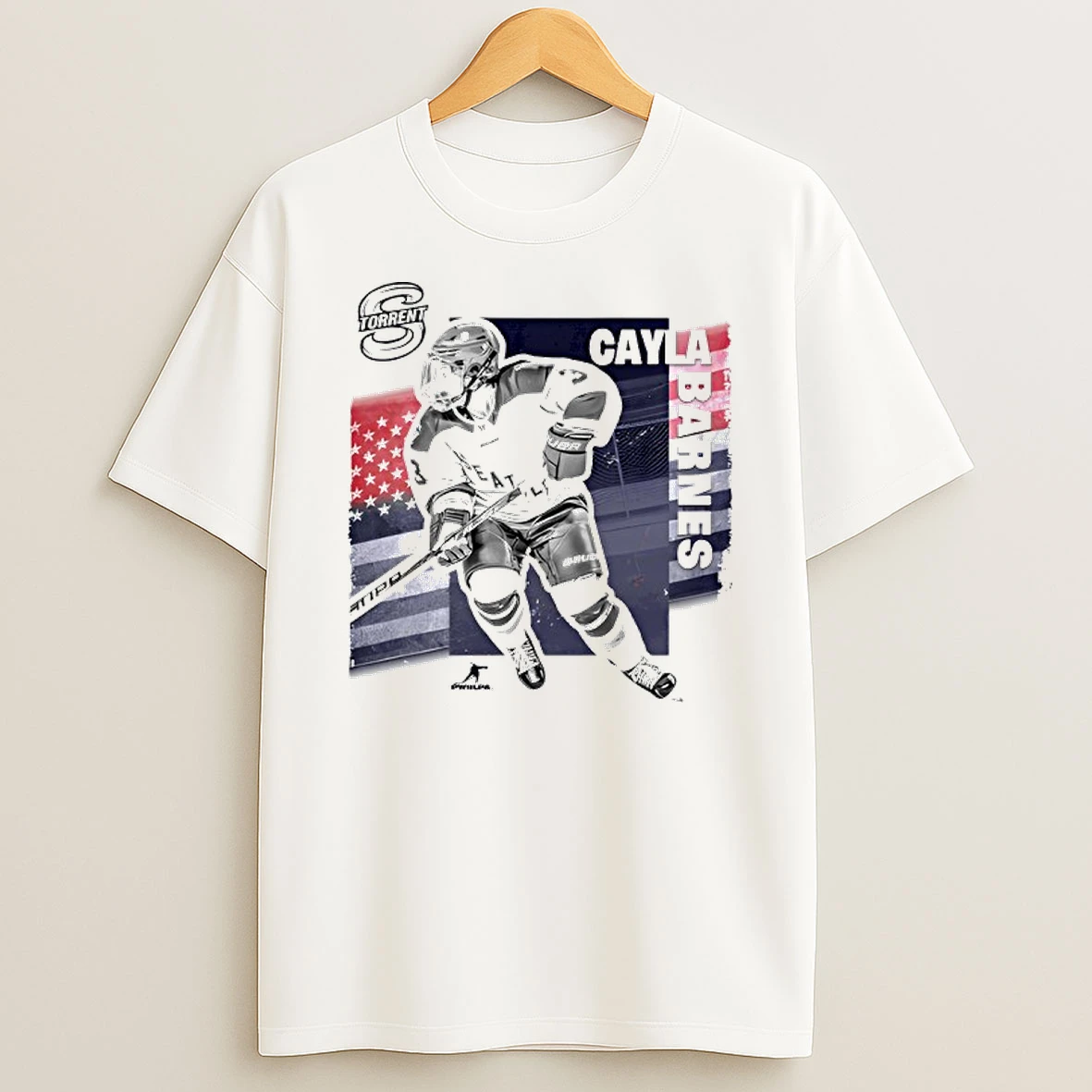 Cayla Barnes Team Pwhl 2026 Urban Stadium Essentials T Shirt