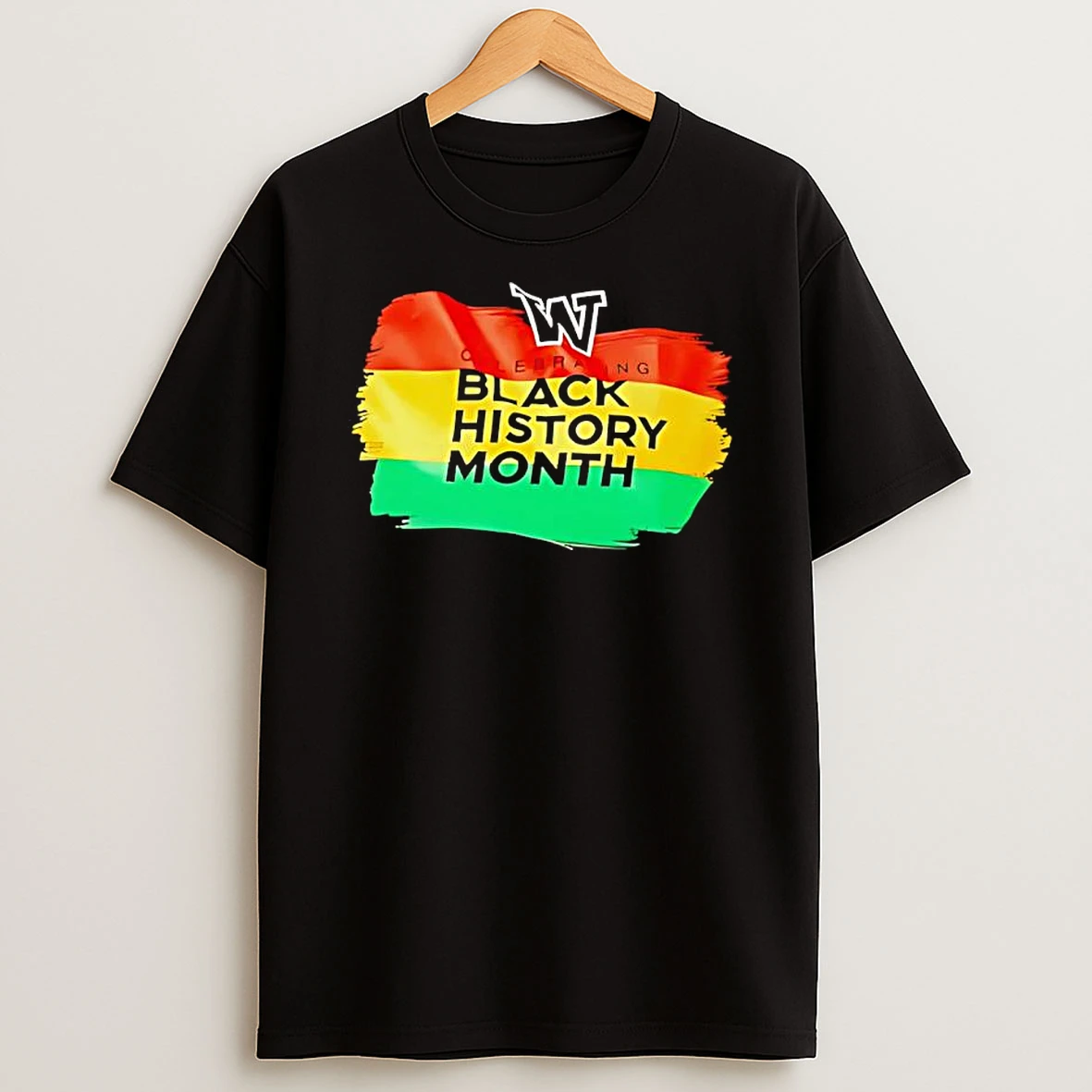 Celebrating Black History Month Washington Huskies W T Shirt