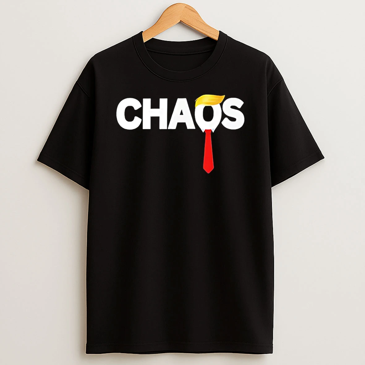 Chaos Trump Hair Funny T Shirt