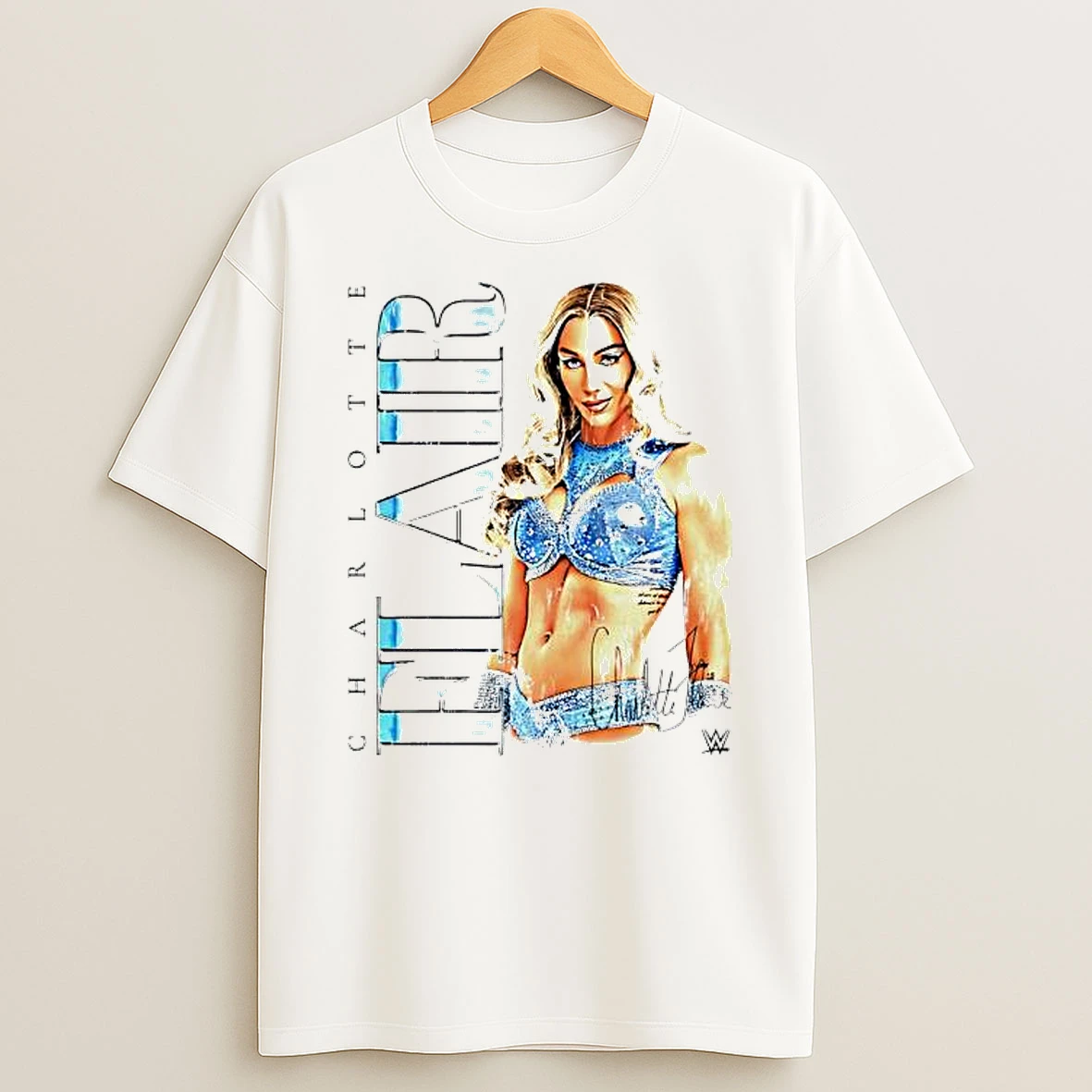 Charlotte Flair Vintage Signature T Shirt