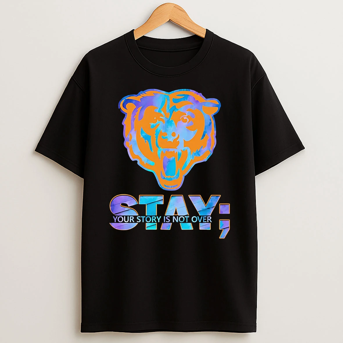 Chicago Bears Stay Your Story Is Not Over T Shirt