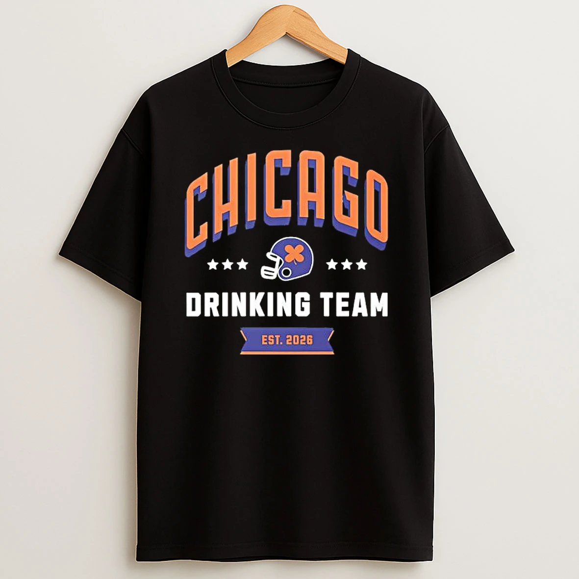 Chicago Drinking Team St Patricks Day Graphic T Shirt