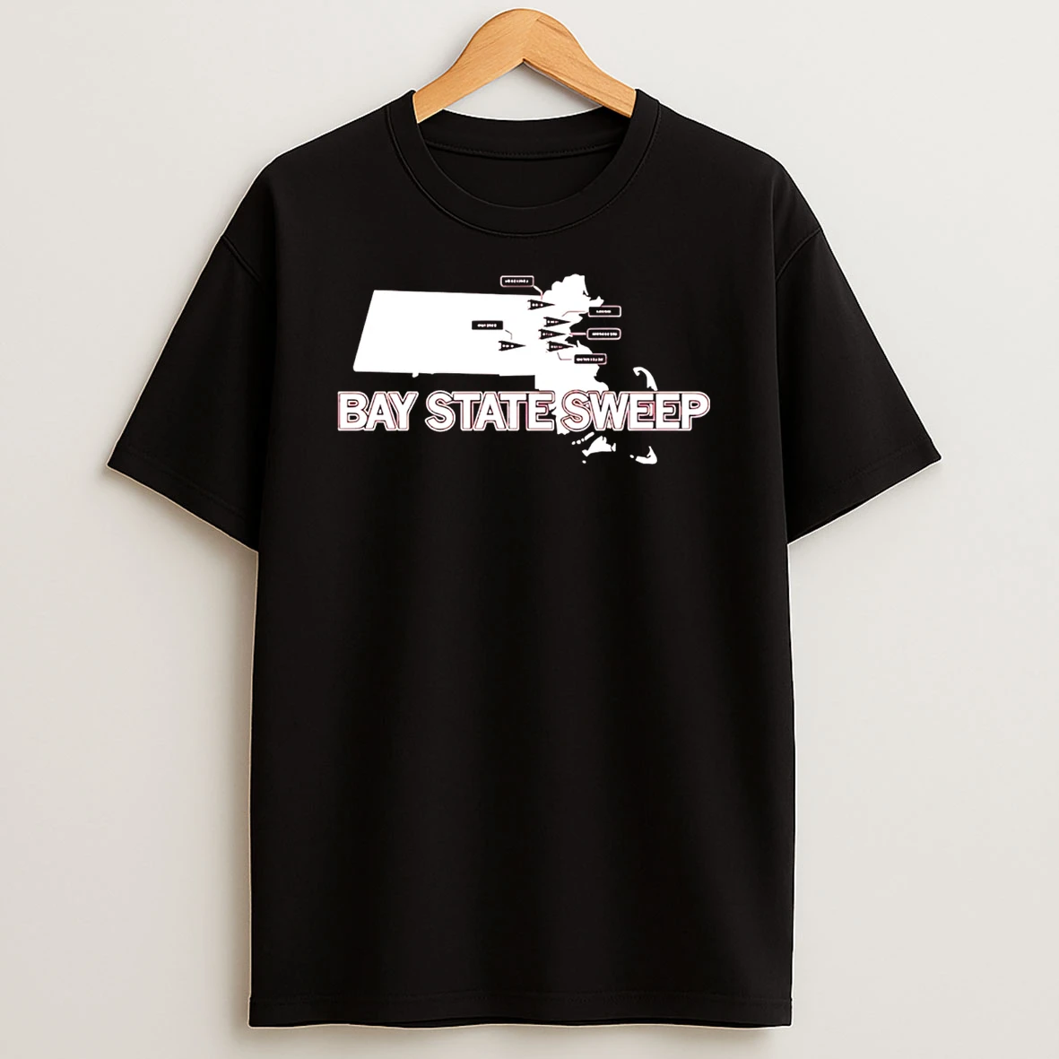 Church Of Bracketology Bay State Sweep T Shirt