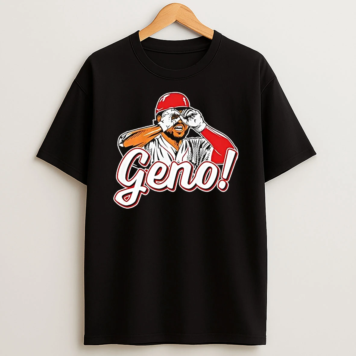 Cincinnati Reds Eugenio Suarez Geno Goggles T Shirt