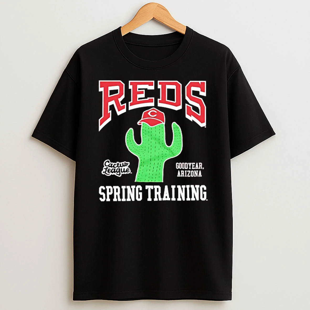 Cincinnati Reds Spring Training Cactus League Baseball Hat T Shirt