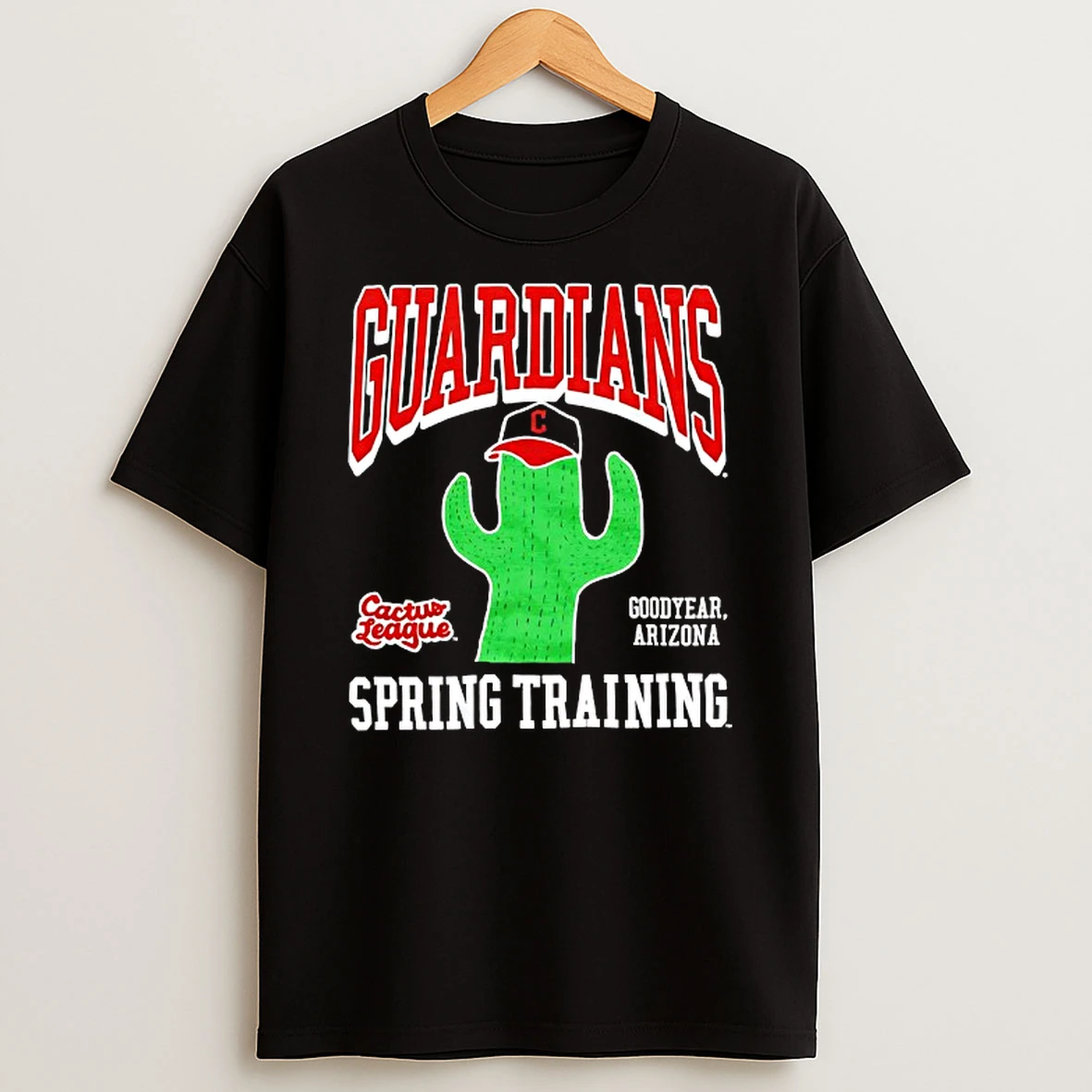 Cleveland Guardians Spring Training Cactus League Baseball Hat T Shirt