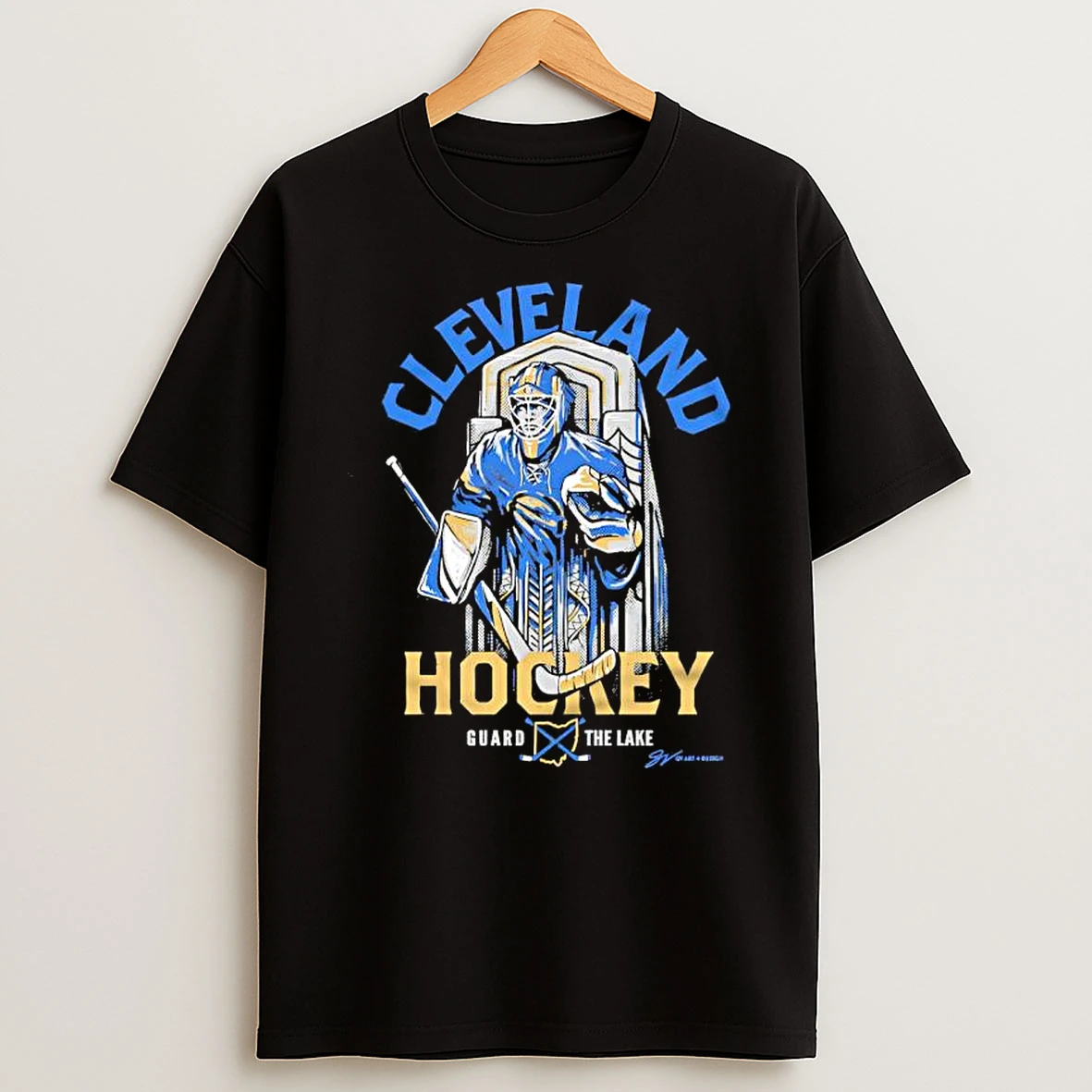 Cleveland Hockey Guard The Lake T Shirt