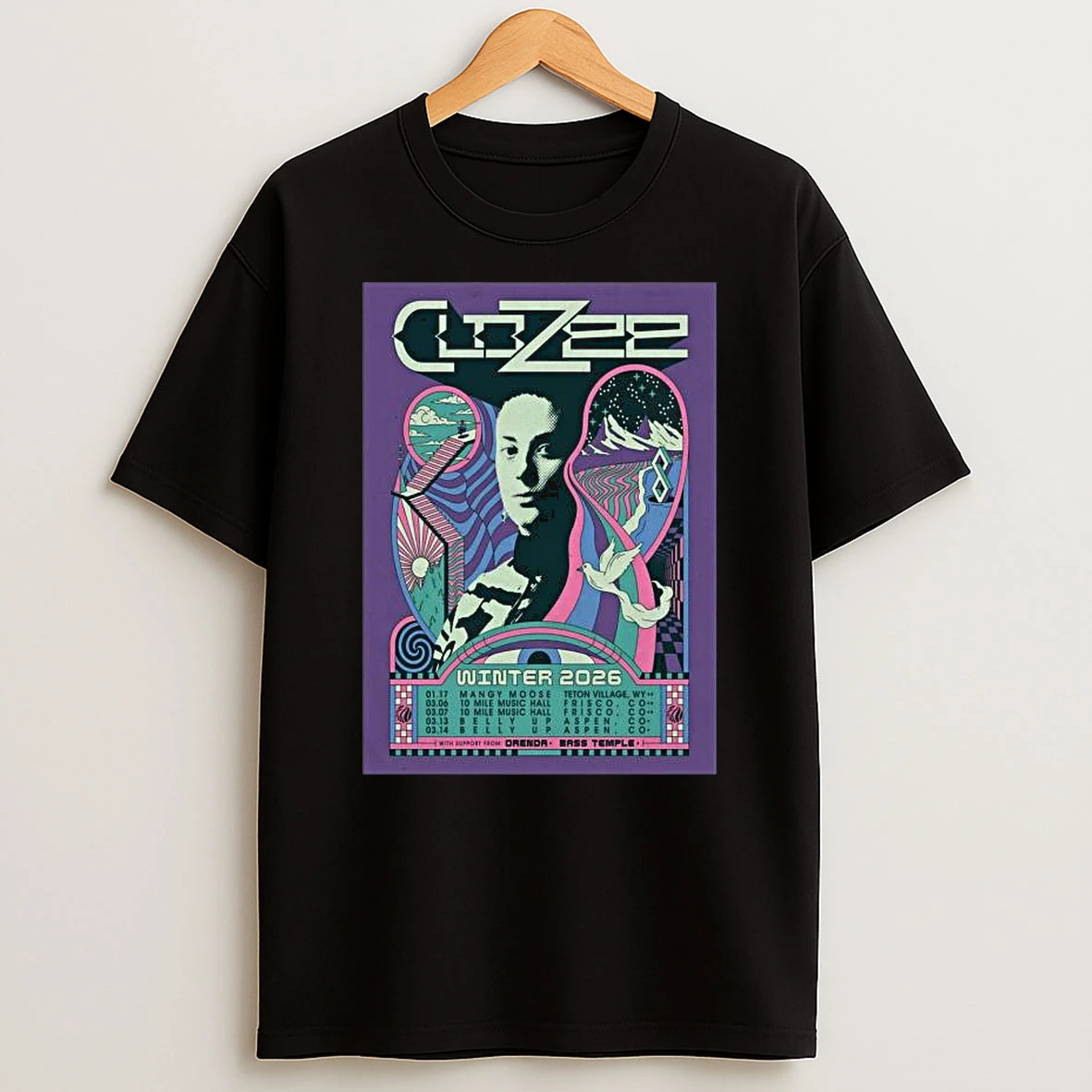 Clozee Tour Winter 2026 T Shirt