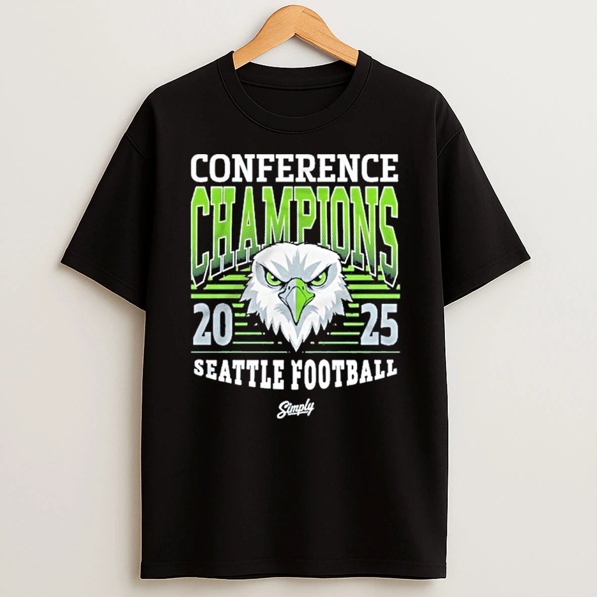 Conference Champions 2025 Seattle Football T Shirt