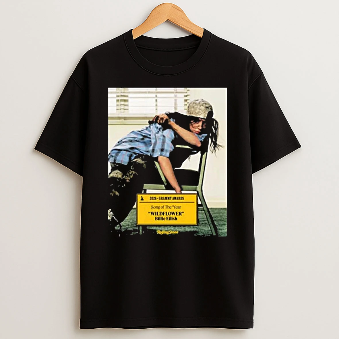 Congrats Billie Eilish Wildflower Song Of The Year 2026 Grammy Awards T Shirt