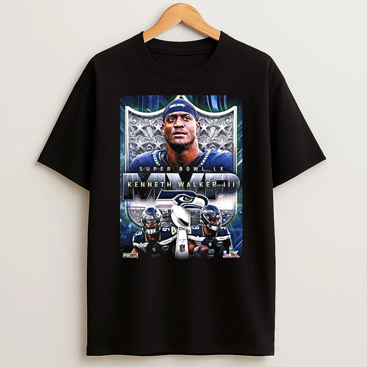 Congrats Kenneth Walker Iii Seahawks Your Super Bowl Lx Mvp T Shirt