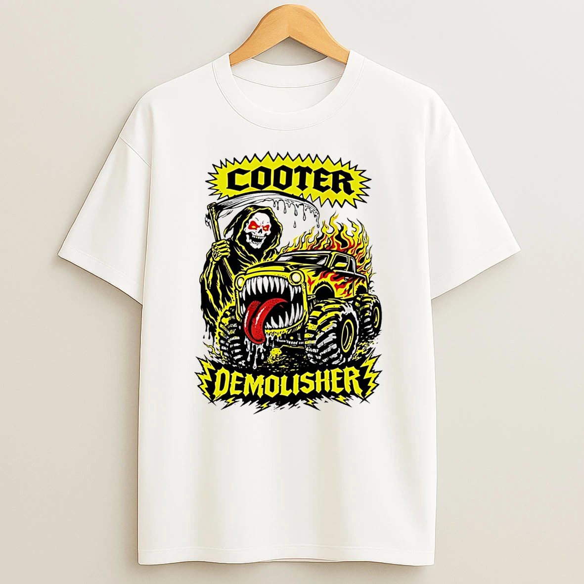 Cooter Demolisher Death Racing T Shirt