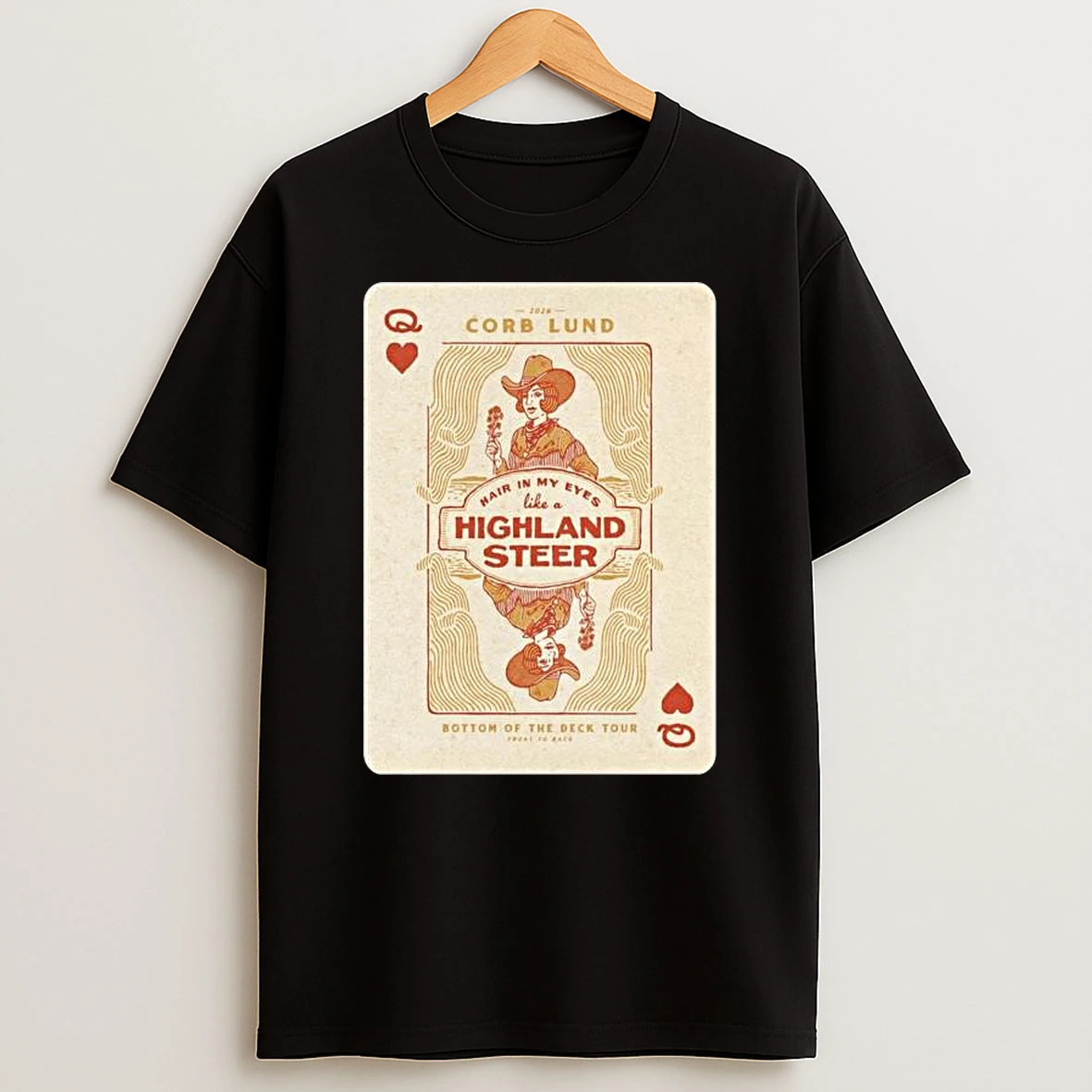 Corb Lund Hair In My Eyes Like A Highland Steer 2026 T Shirt