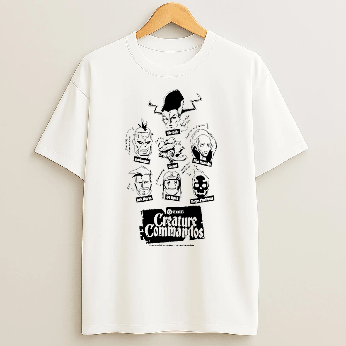 Creature Commandos Inside Dope T Shirt