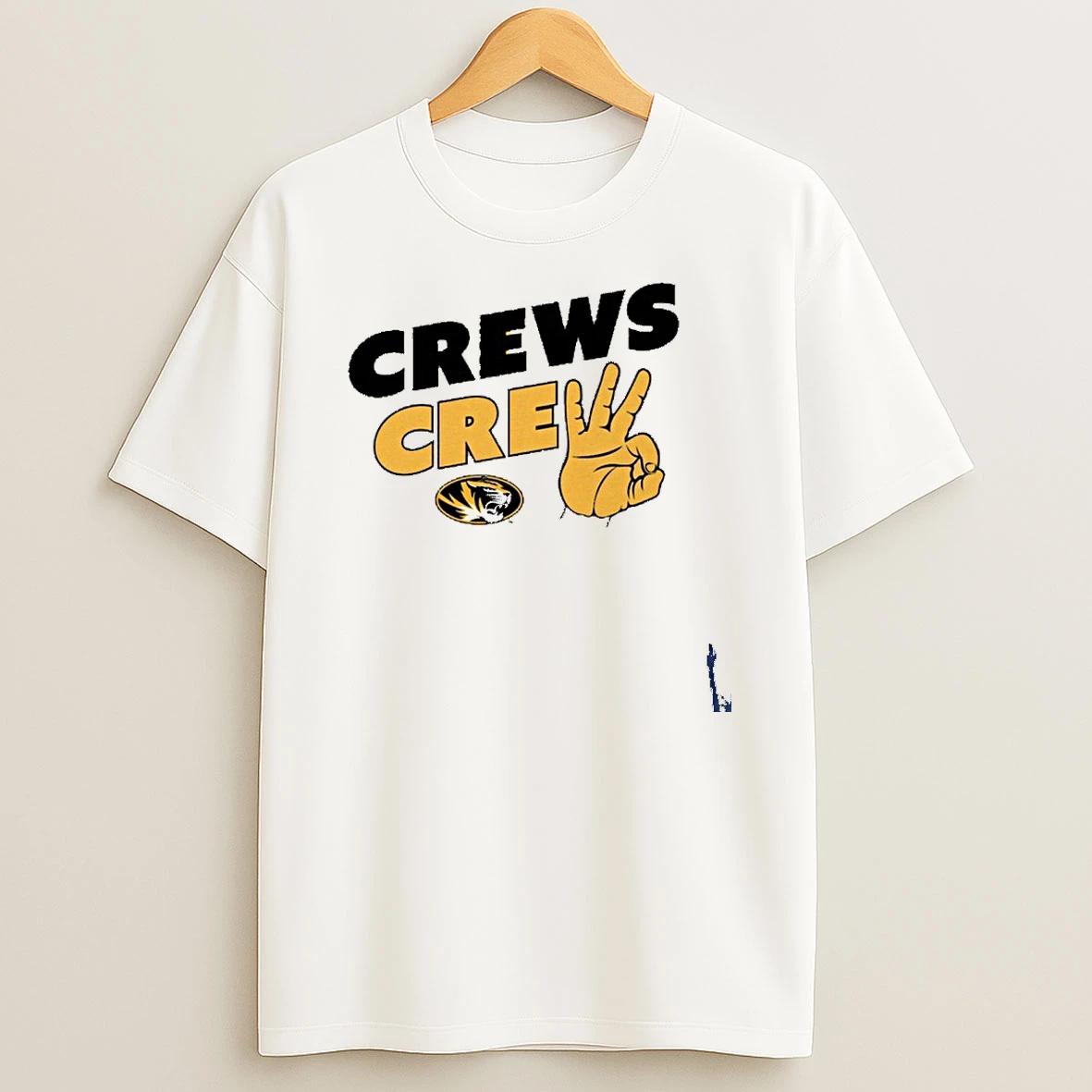 Crew Crews Jacob Crews Mizzou Tigers T Shirt
