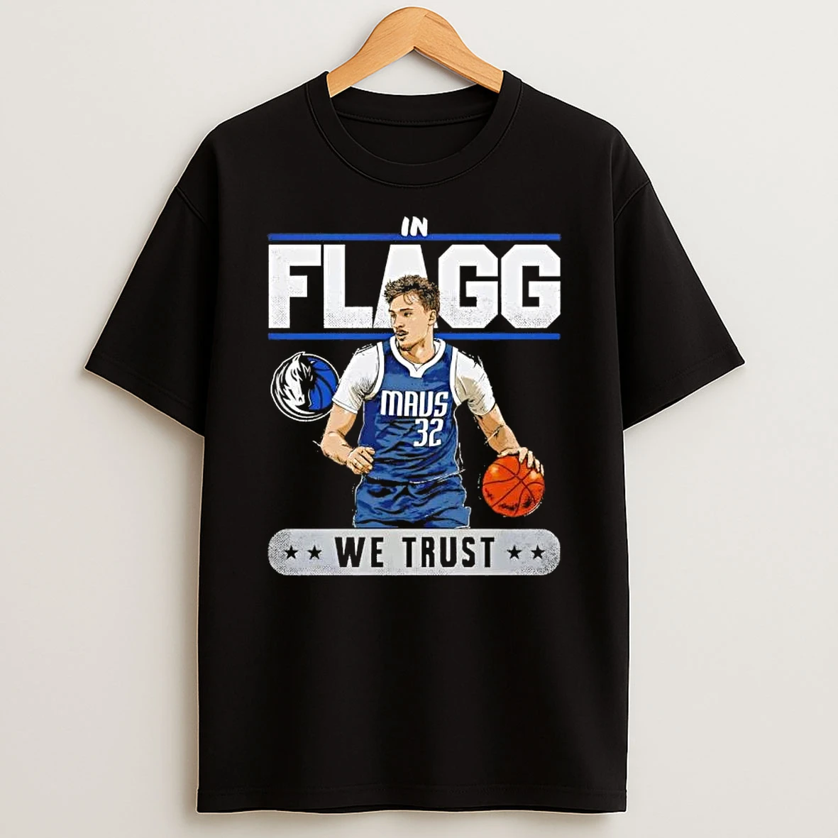 Dallas Mavericks In Cooper Flagg We Trust Basketball T Shirt