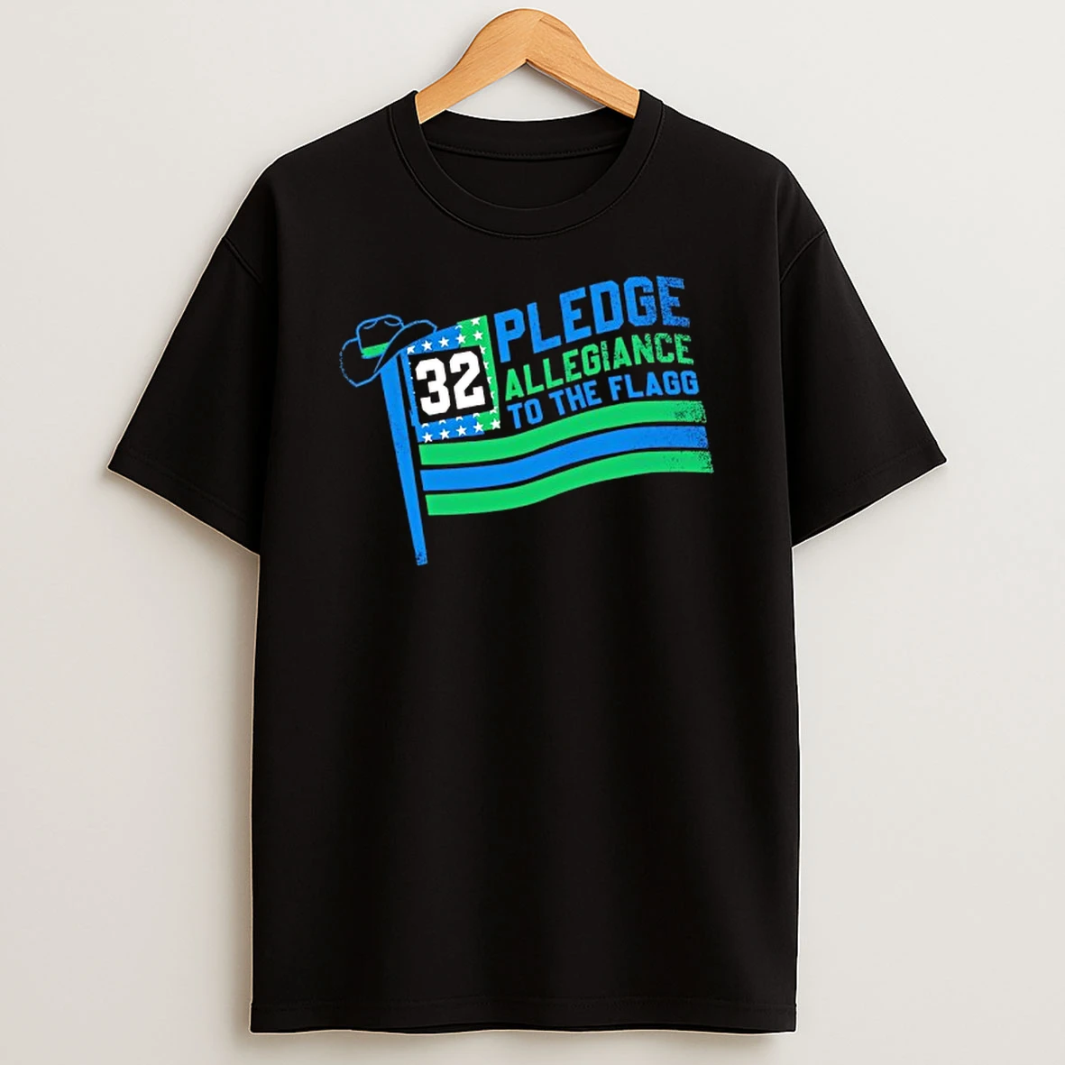 Dallas Pledge Allegiance To The Flagg T Shirt