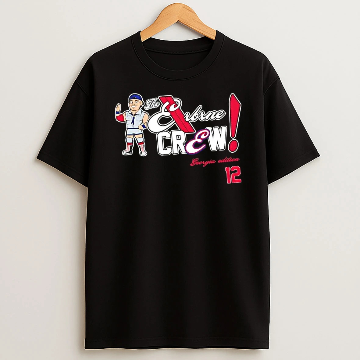 Danny Everbourne Everbourne Crew Navy Georgia Edition T Shirt