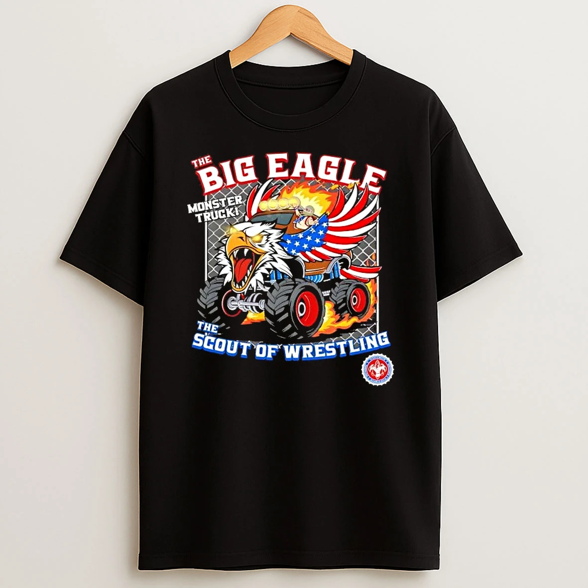 Danny Everbourne The Big Eagle Monster Truck T Shirt