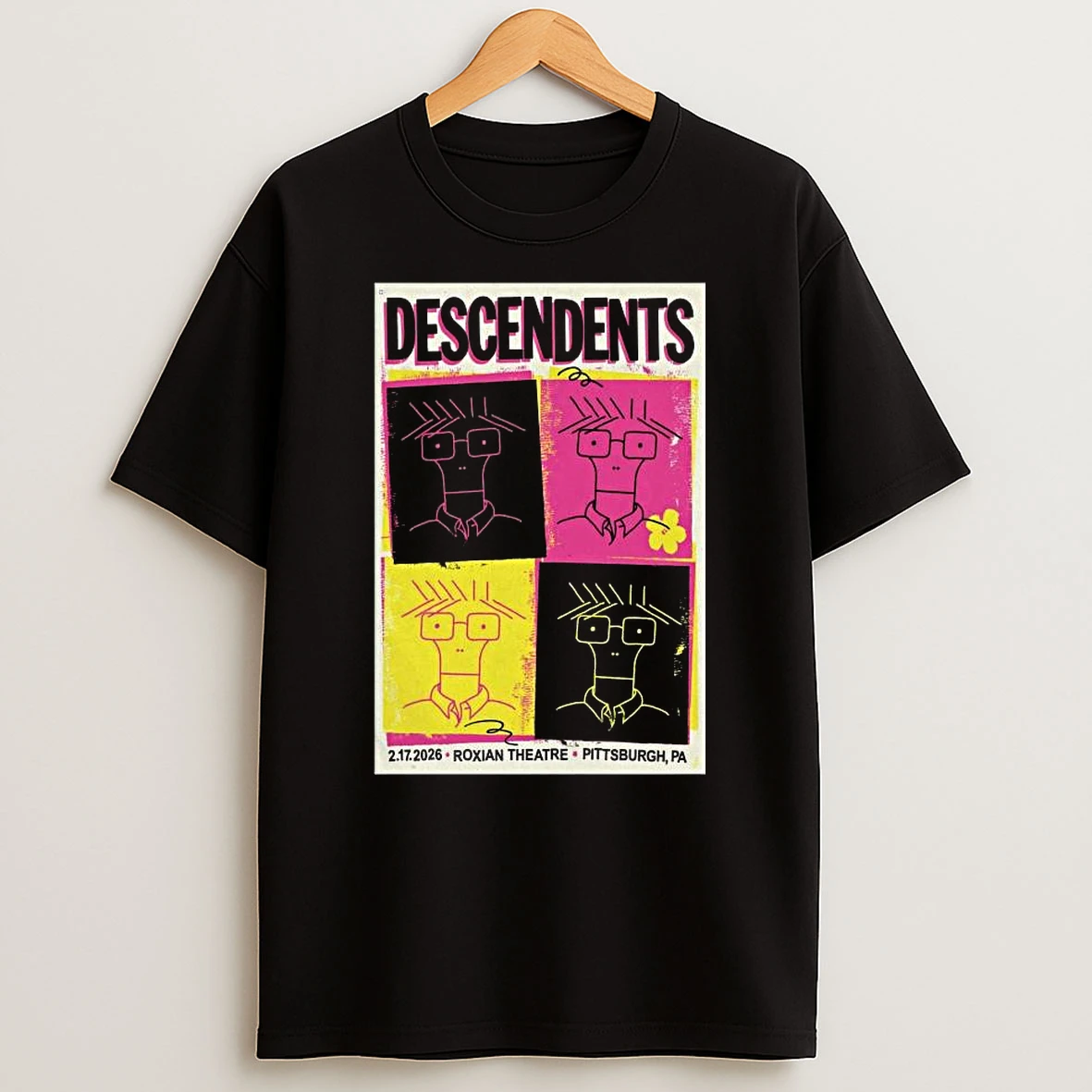 Descendents Event Pittsburgh Pa On Feb 17 2026 T Shirt