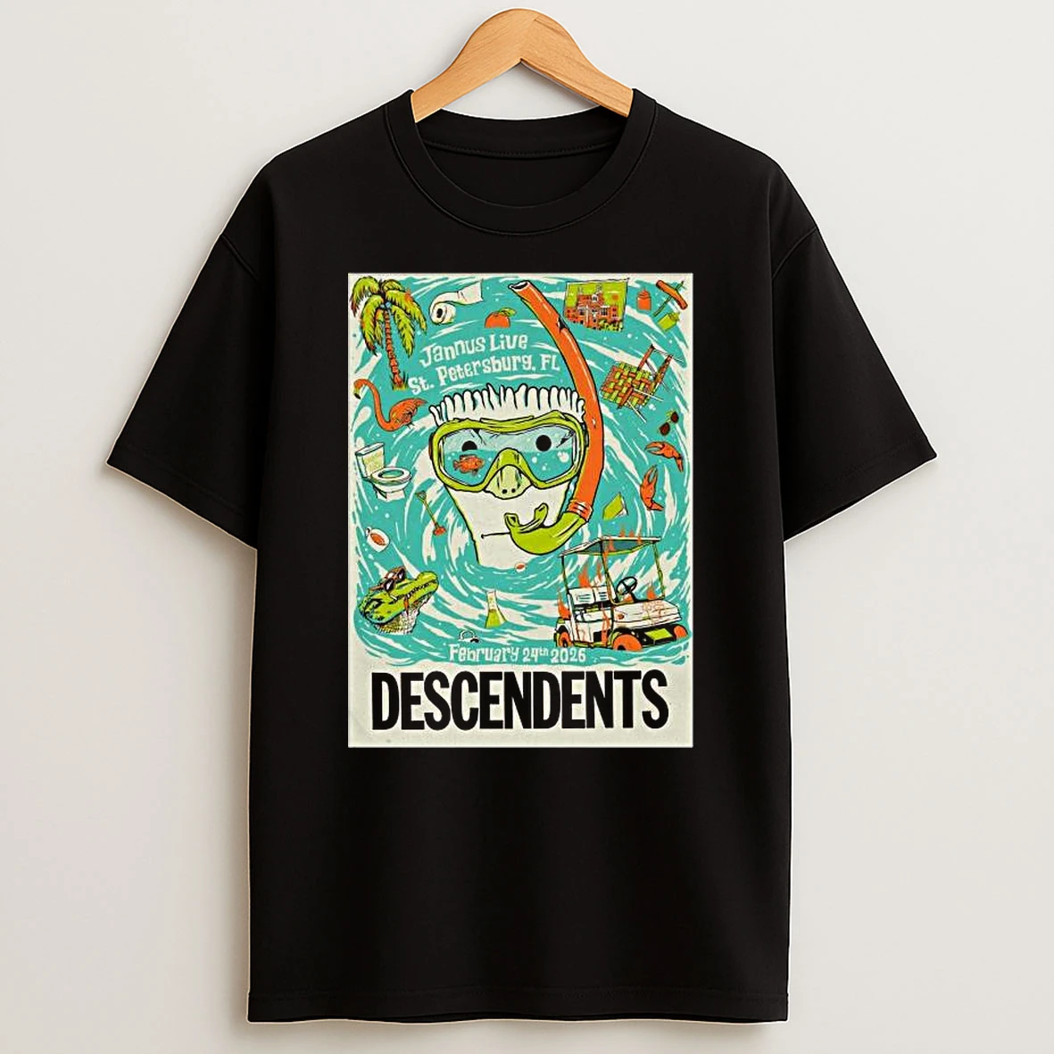 Descendents St Petersburg Feb 24 2026 T Shirt