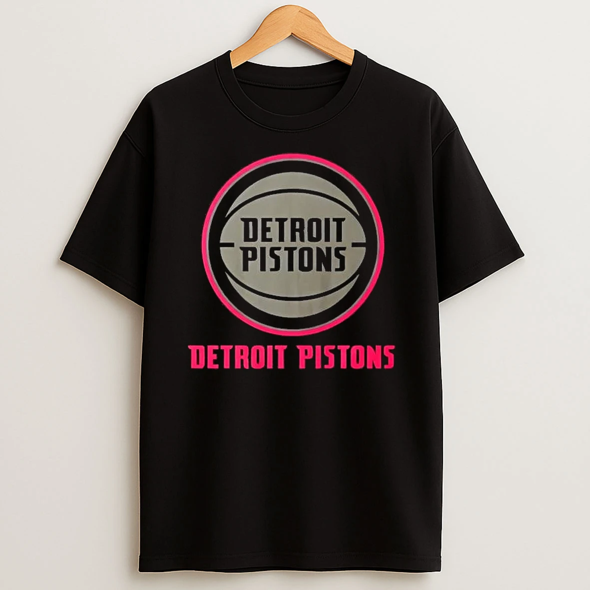 Detroit Pistons Highlight Reel Logo T Shirt