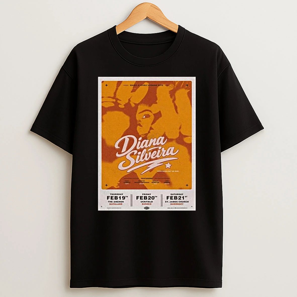 Diana Silveira Feb 19 2026 The Anchor Nayaland T Shirt
