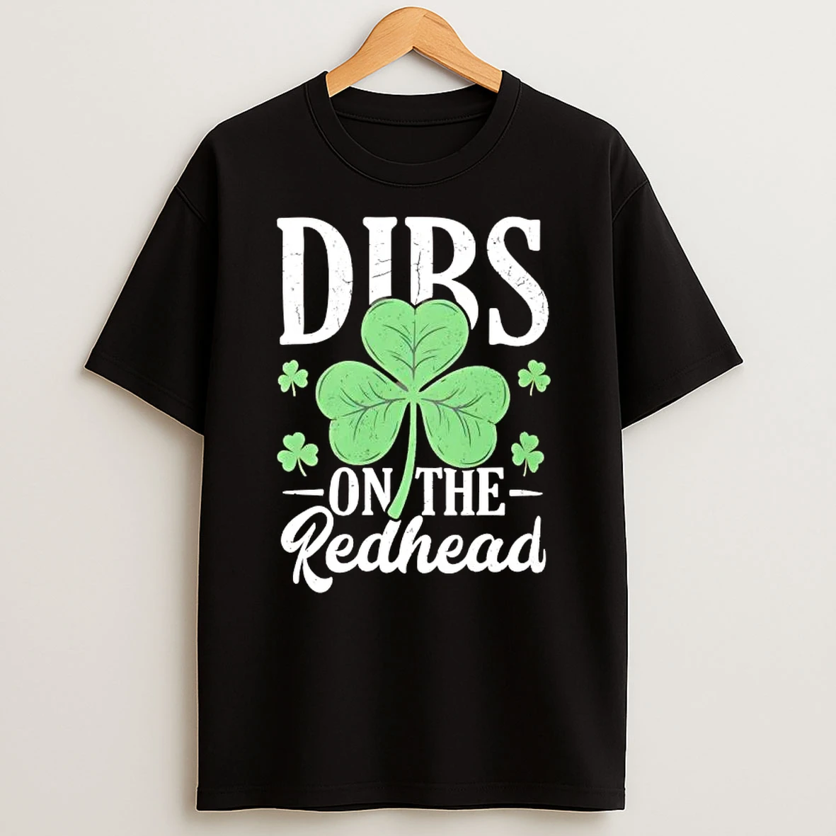 Dibs On The Redhead St Patricks Day T Shirt