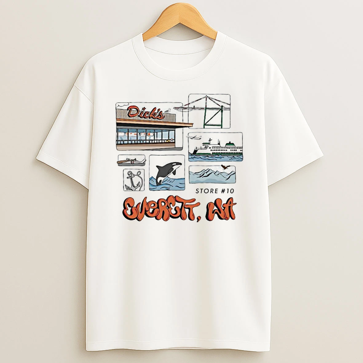 Dicks Everett Block T Shirt