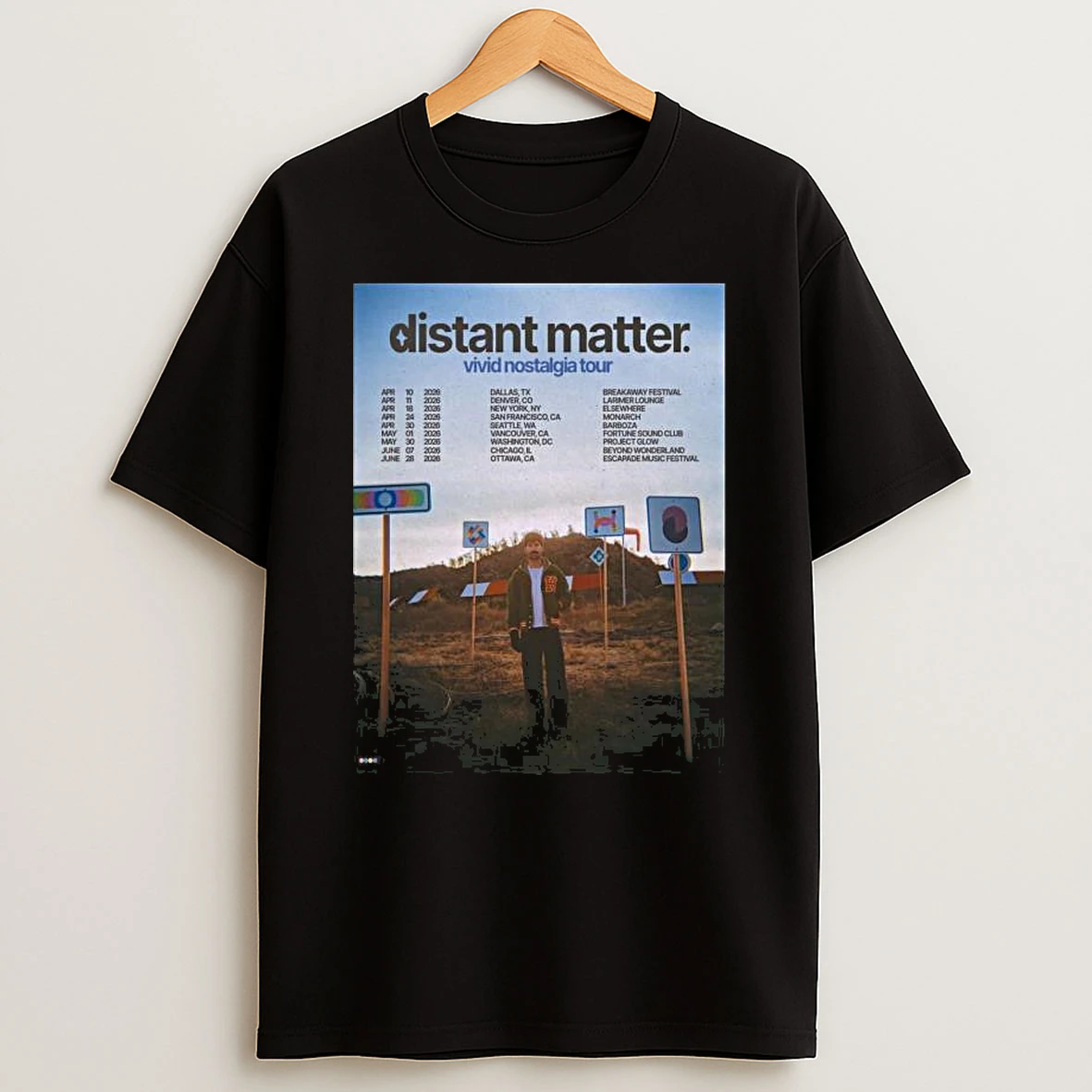 Distant Matter Vivid Nostalgia Tour 2026 T Shirt