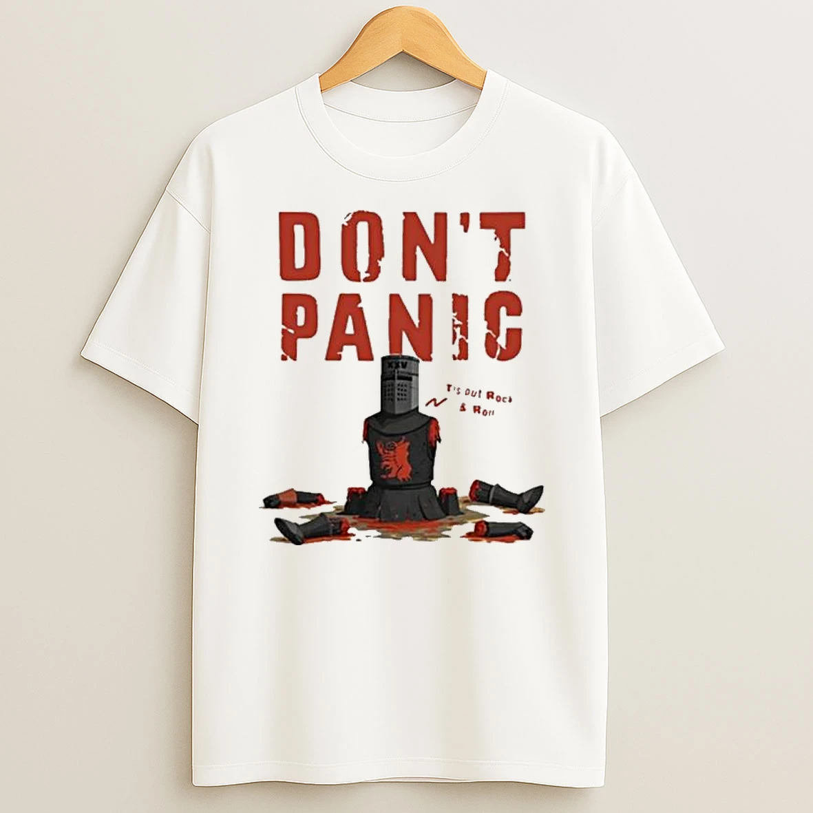 Dont Panic Monty Python T Shirt