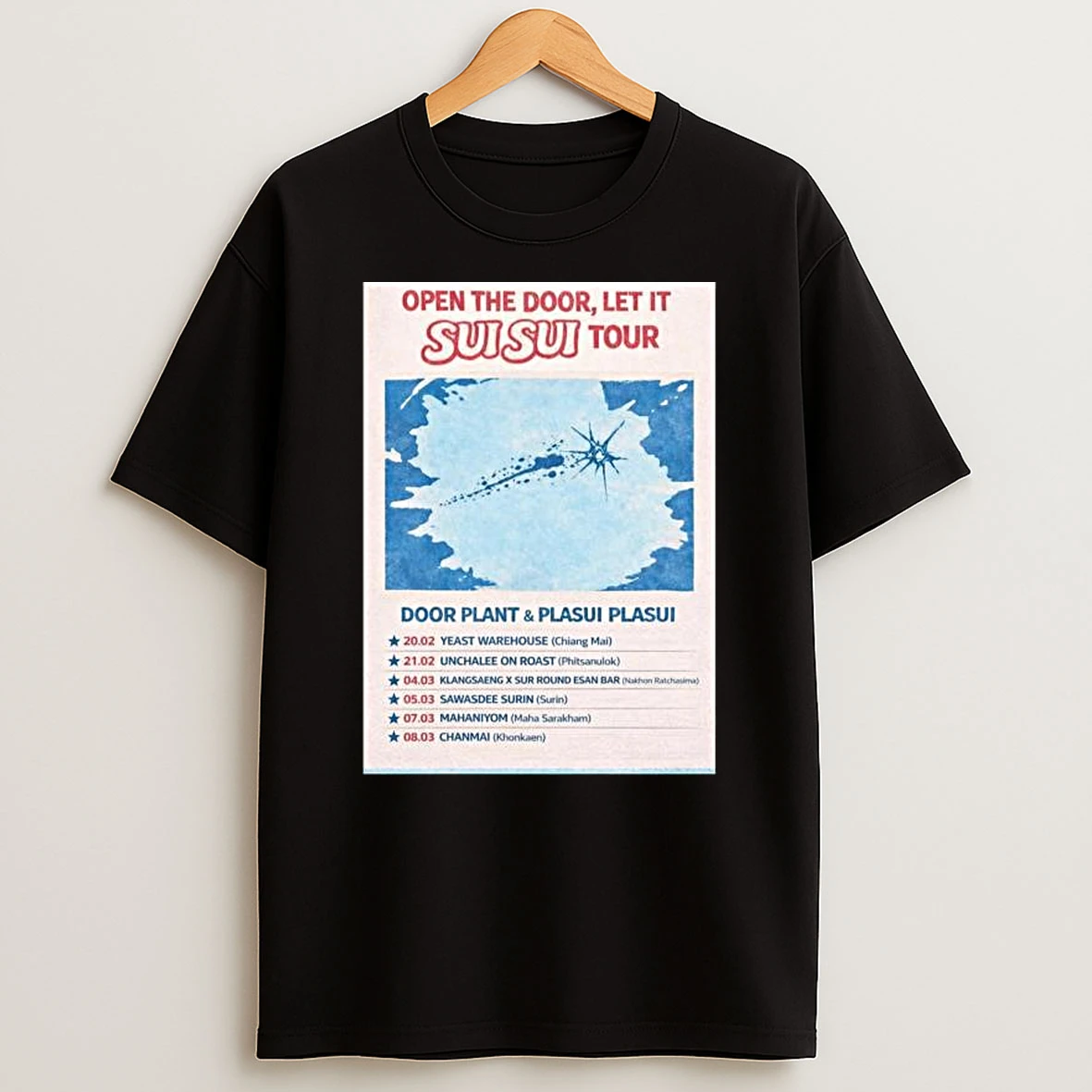 Door Plant Plasui Plasui Tour 2026 T Shirt