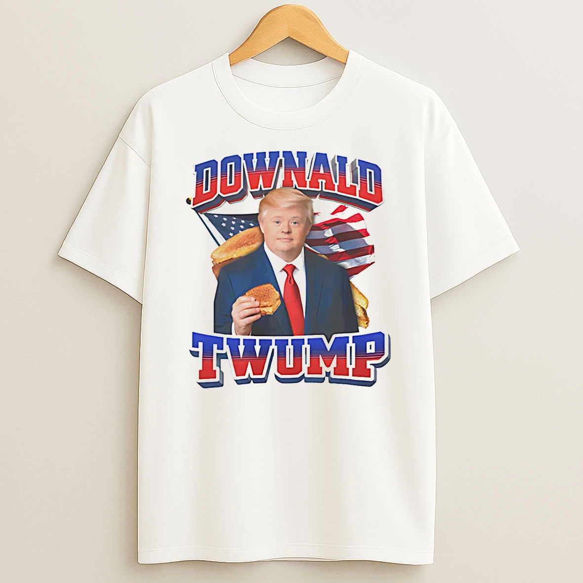 Downald Twump Trump X Down Graphic T Shirt