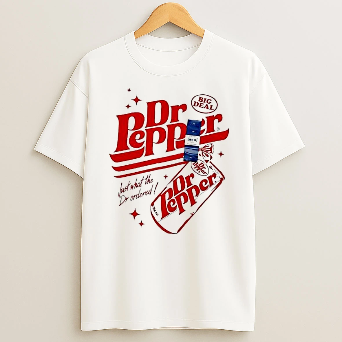 Dr Pepper Big Deal Graphic T Shirt
