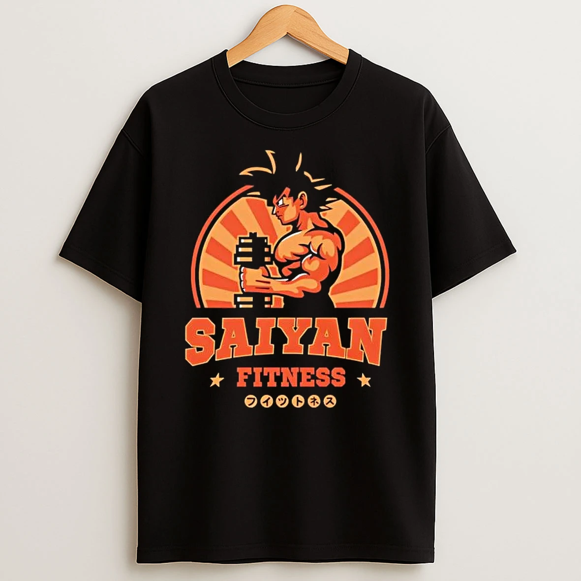 Dragon Ball Son Goku Saiyan Fitness T Shirt