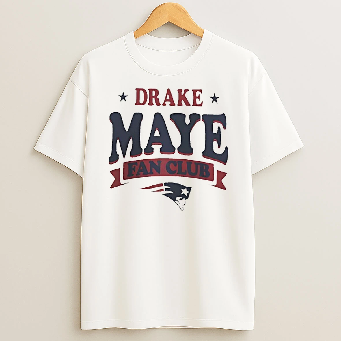 Drake Maye Fan Club New England Patriots Football Graphic T Shirt