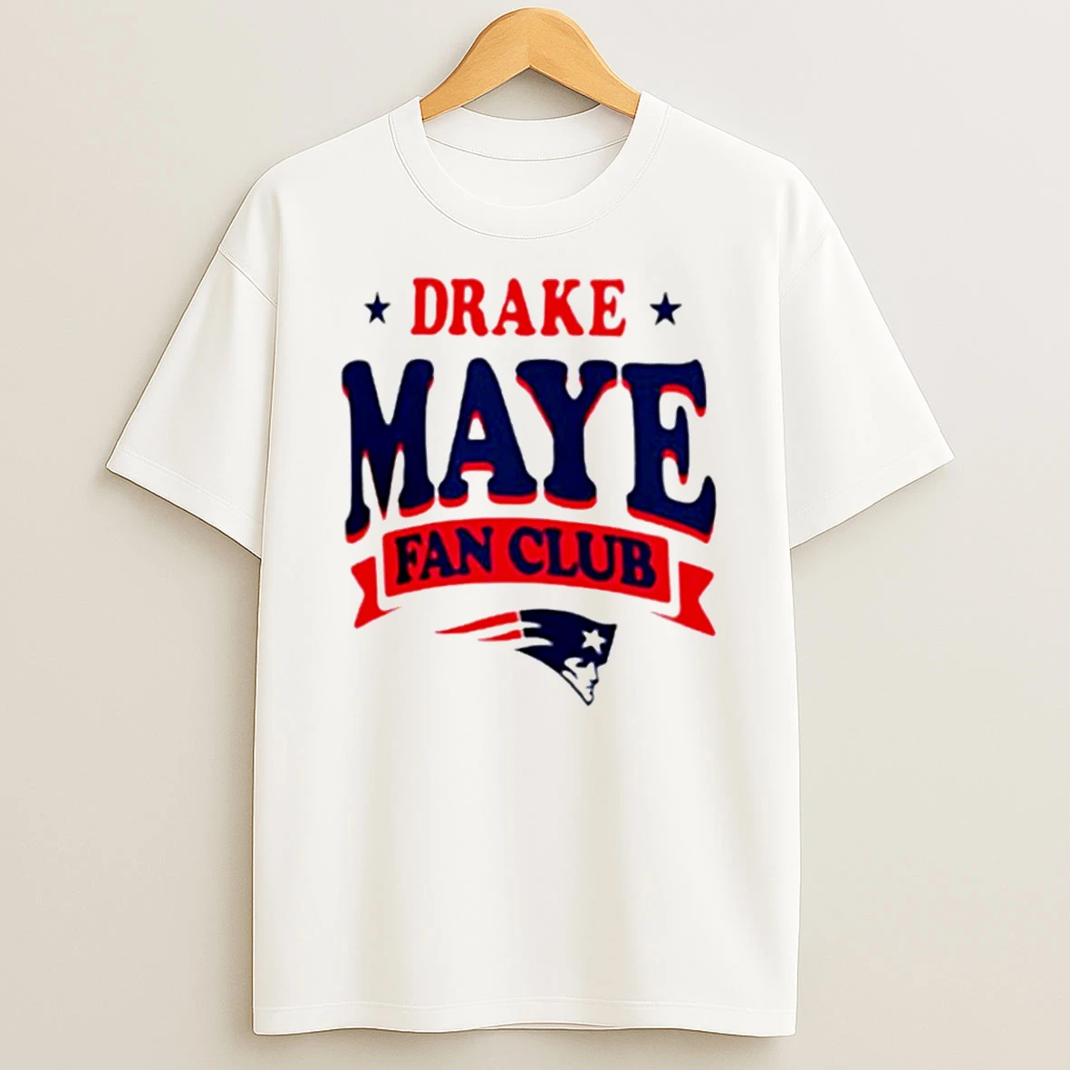 Drake Maye Fan Club Super Bowl Lx New England Patriots T Shirt