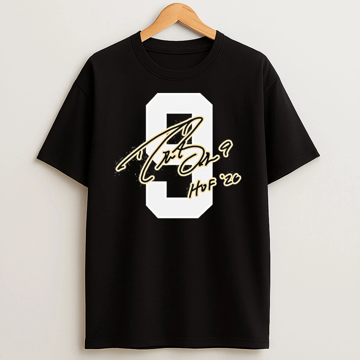Drew Brees Saints Class Of 2026 Elected Signature T Shirt