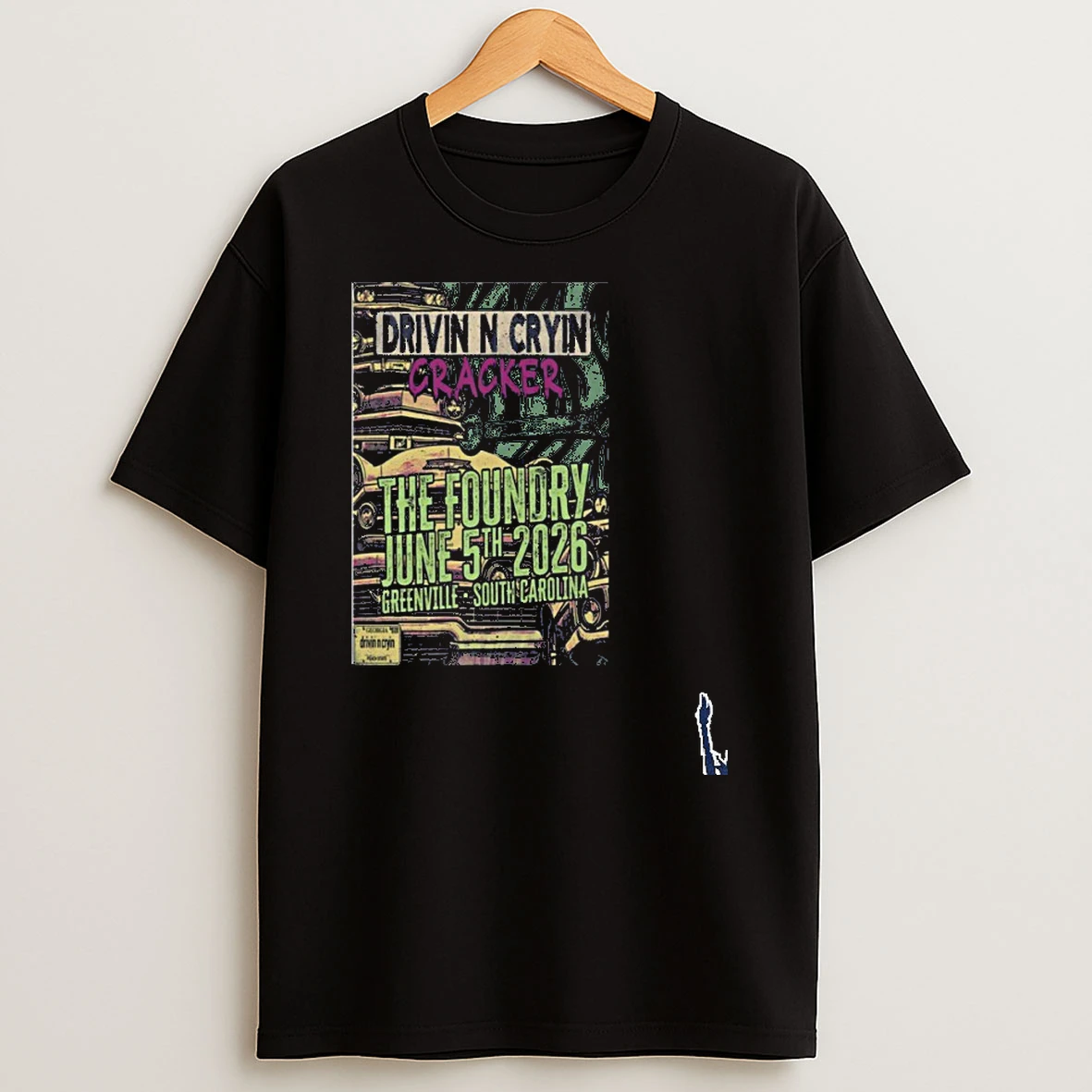 Drivin N Cryin Jun 5 2026 The Foundry In Greenville Sc T Shirt