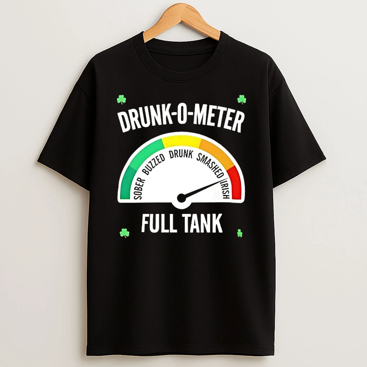 Drunk O Meter Irish St Patricks Day T Shirt