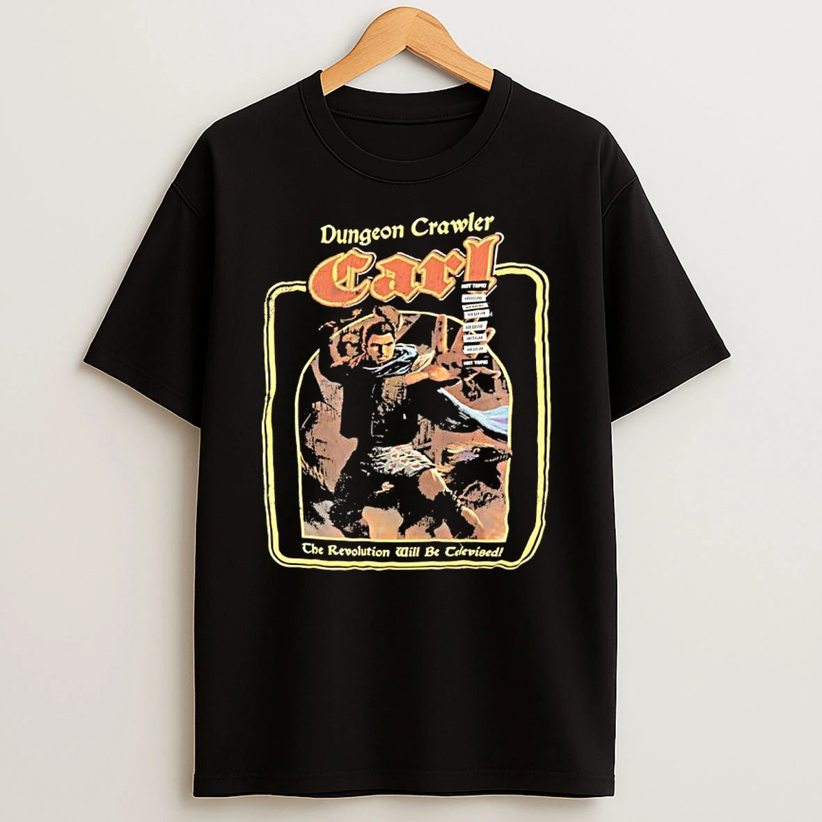 Dungeon Crawler Carl The Revolution Will Be Televised Graphic T Shirt